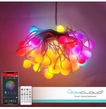 Catena 66 Sfere luminose Smart RGB-IC Wi-Fi + Bluetooth