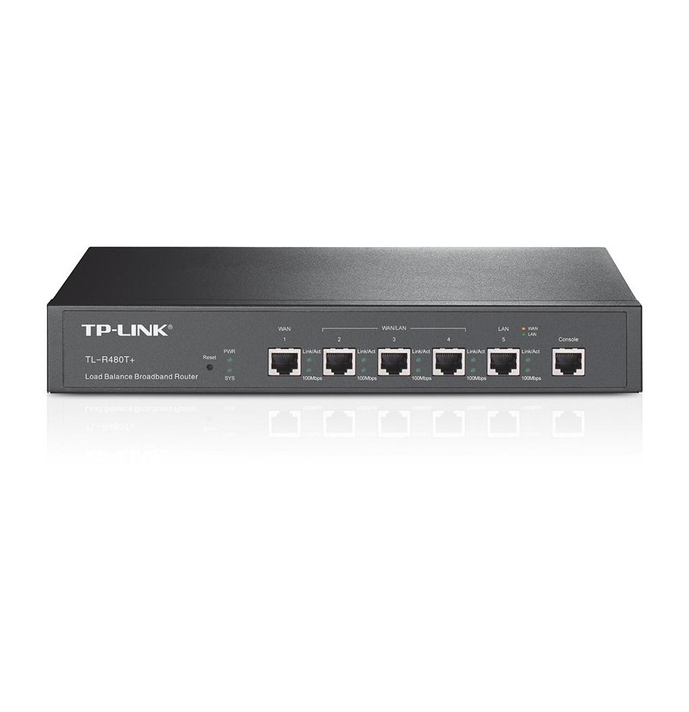 Load balance router fino a 4 WAN TP-Link TL-R480T+