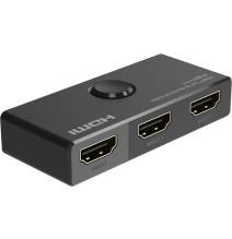 Switch HDMI 2x1, Splitter 1x2, 2 Bidirezionali, 4K@60hz