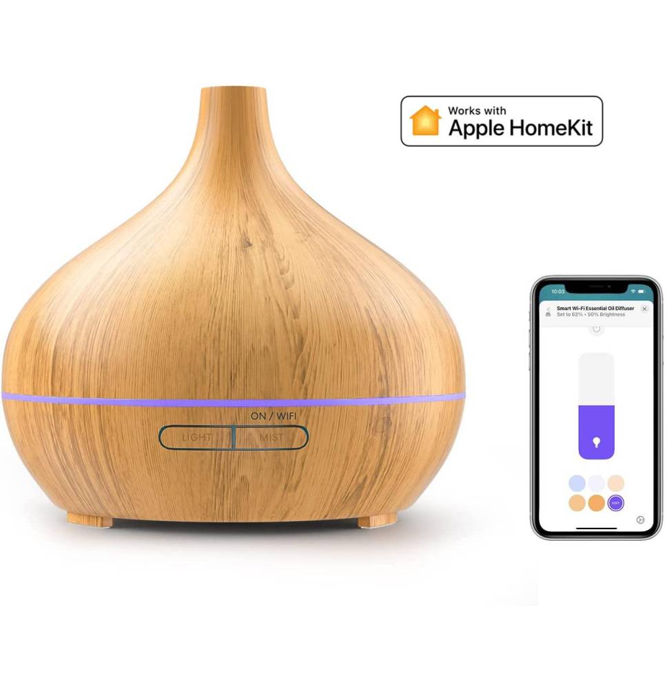 Meross Diffusore Smart oli essenziali Wi-Fi Apple HomeKit