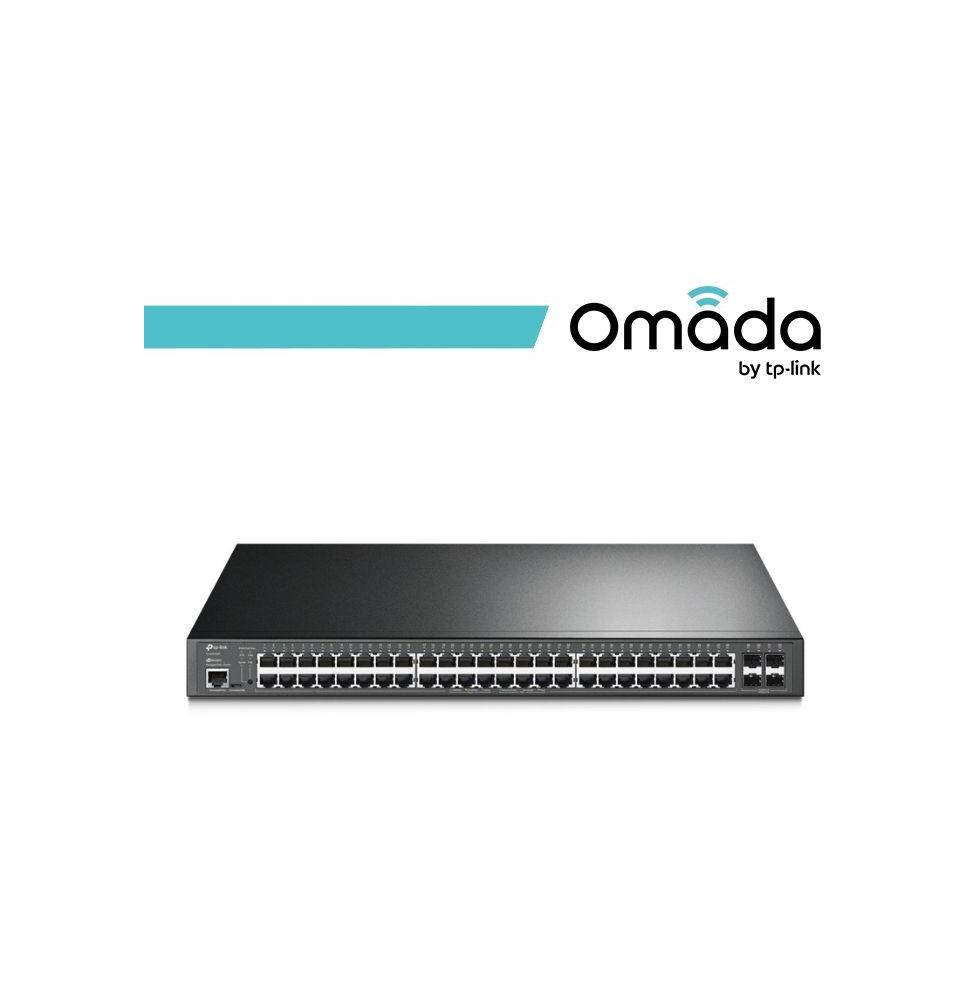 Omada Switch L2+ con 48 Porte Gigabit PoE+ 4 SFP - SG3452P