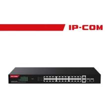 IP-COM 26GE+2SFP Ethernet Unmanaged Switch With 24-Port PoE - G1128P-24-410W