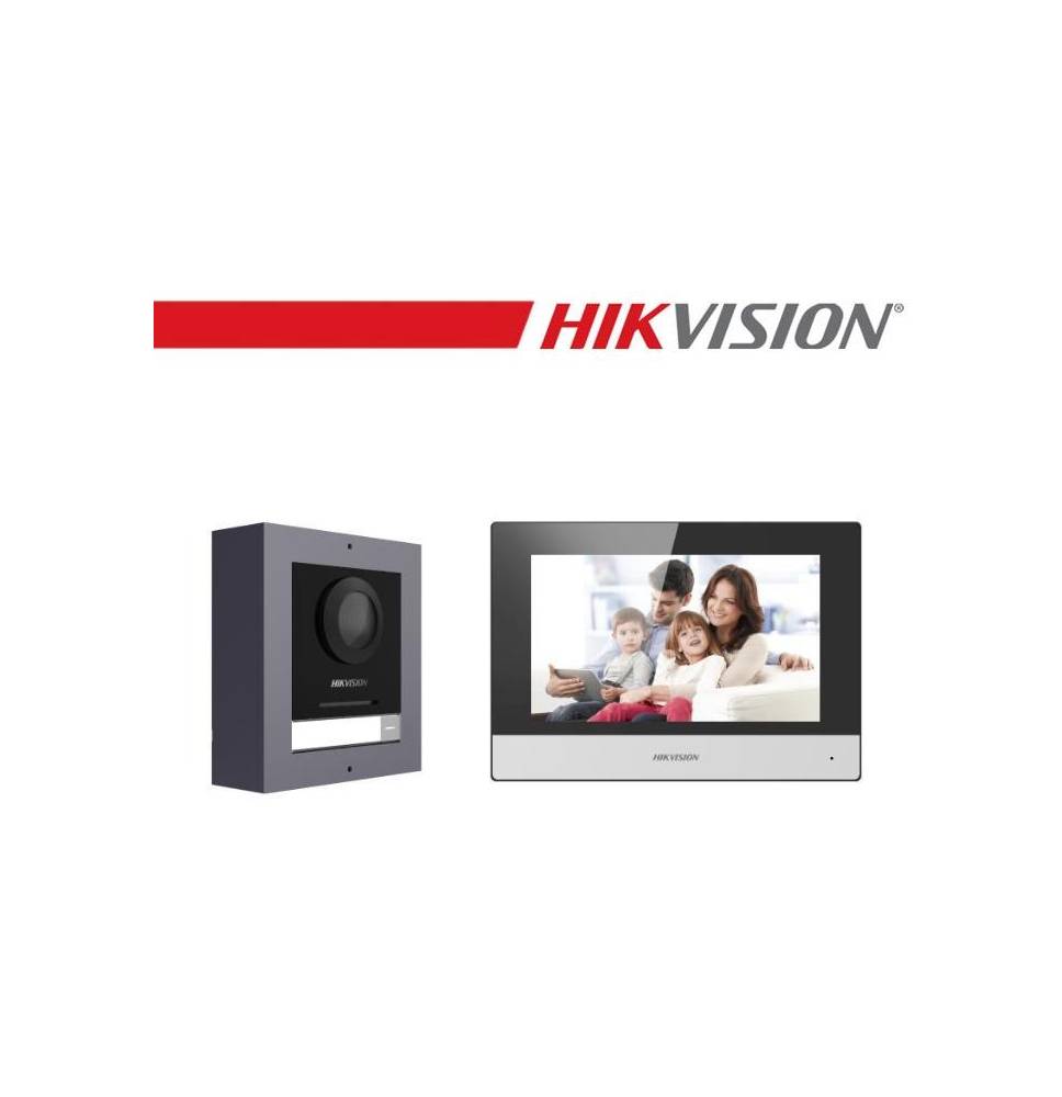 Hikvision Kit Videocitofoni IP - DS-KIS602(B)/Europe BV