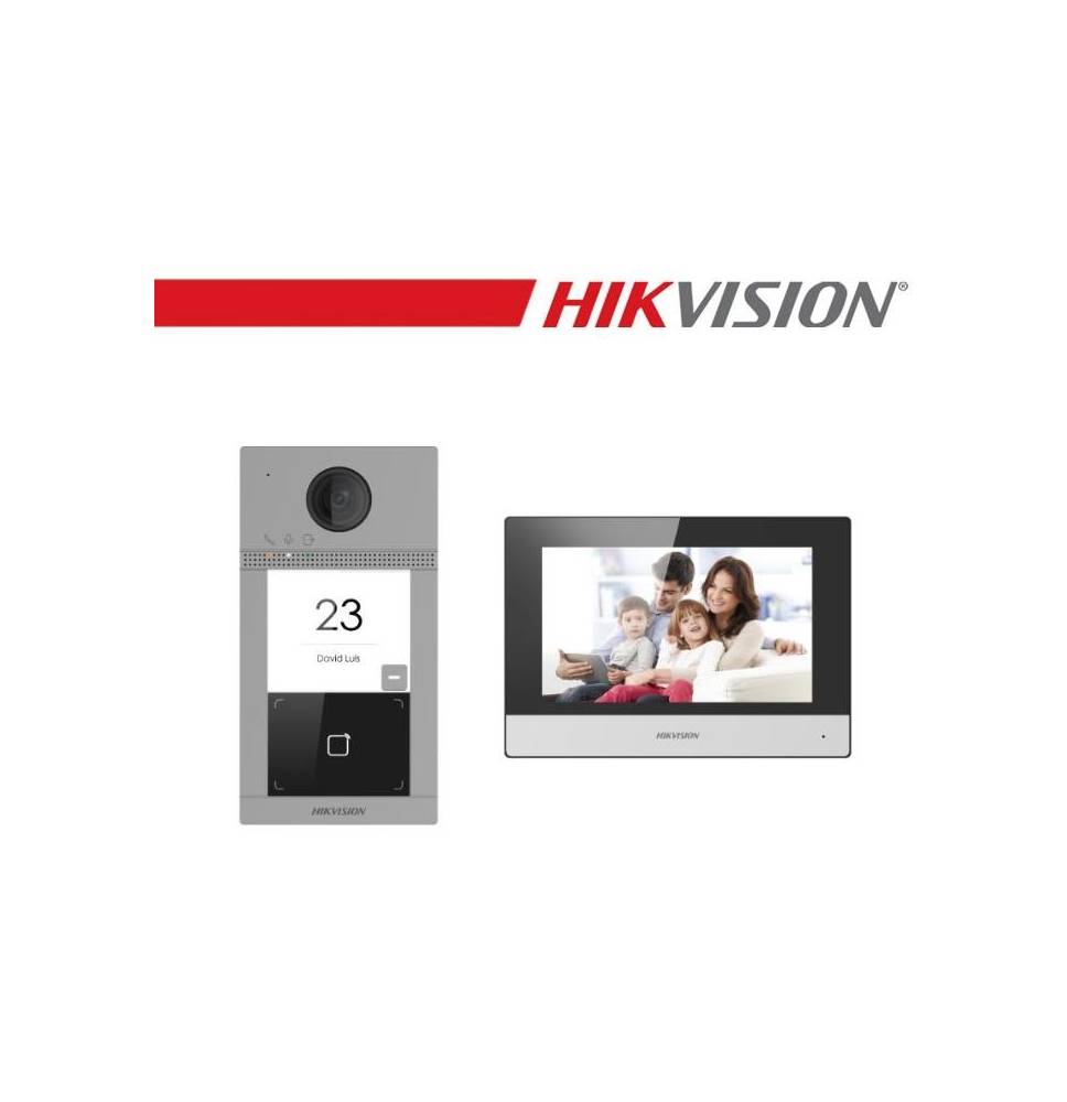 Hikvision Kit videocitofono IP Villa - DS-KIS604-P(C)