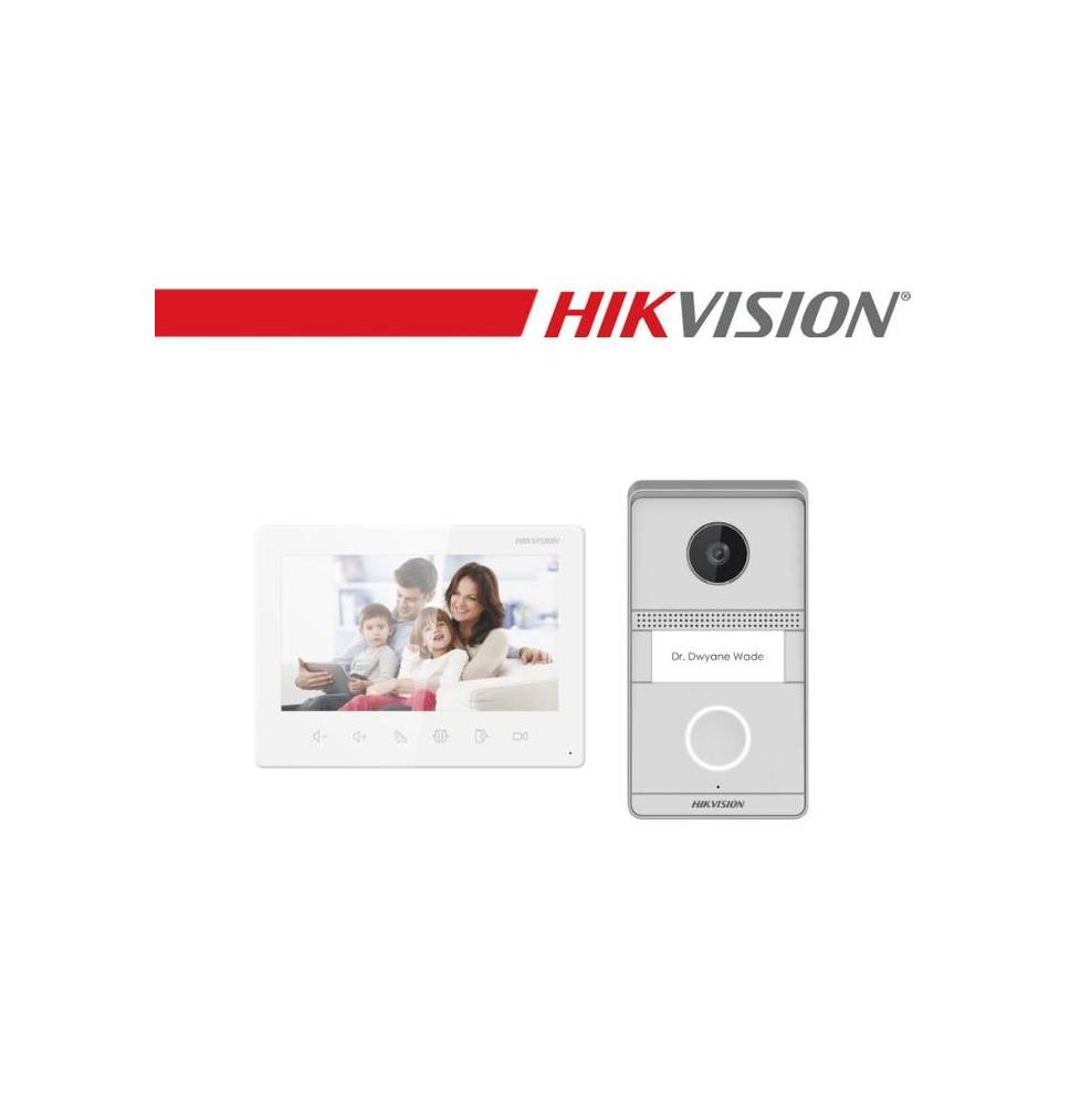 Hikvision Kit videocitofono analogico a 2 cavi - DS-KIS101-P/Surface